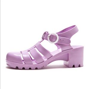 American Apparel Jelly Shoes